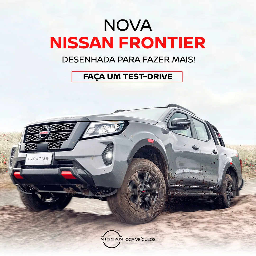 Peça para redes sociais da Nissan Oca Veículos, 1 de 4